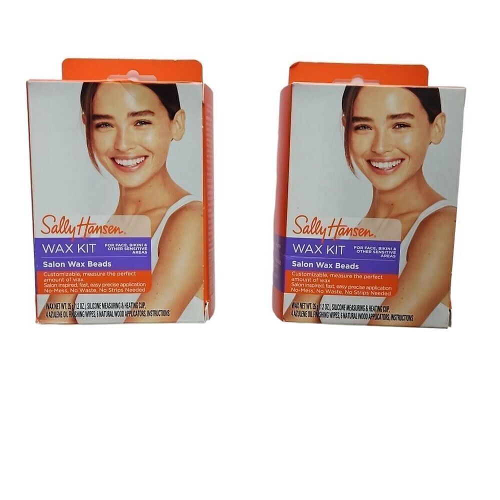 Sally Hansen Salon Wax Kit Set of Two Unisex